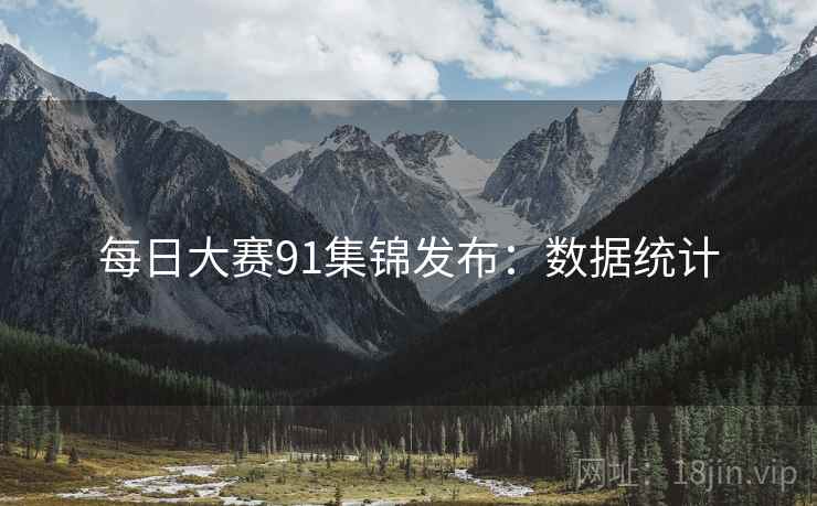 每日大赛91集锦发布:数据统计