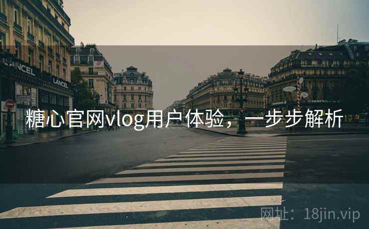 糖心官网vlog用户体验，一步步解析