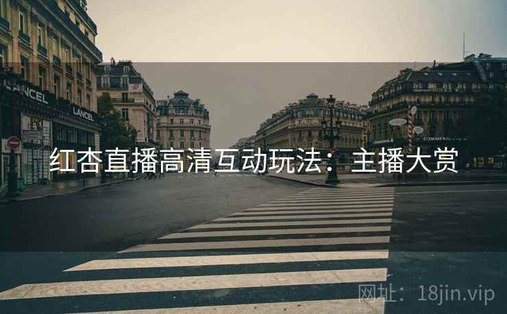 红杏直播高清互动玩法：主播大赏